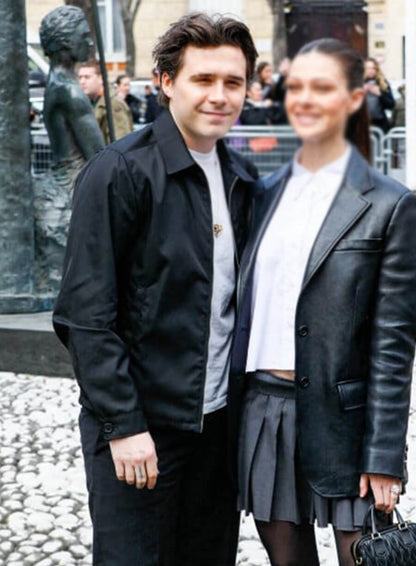 Brooklyn Beckham Black Cotton Jacket