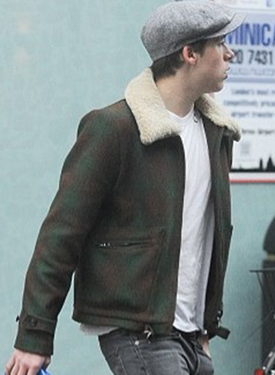 Brooklyn Beckham Grey Wool Jacket