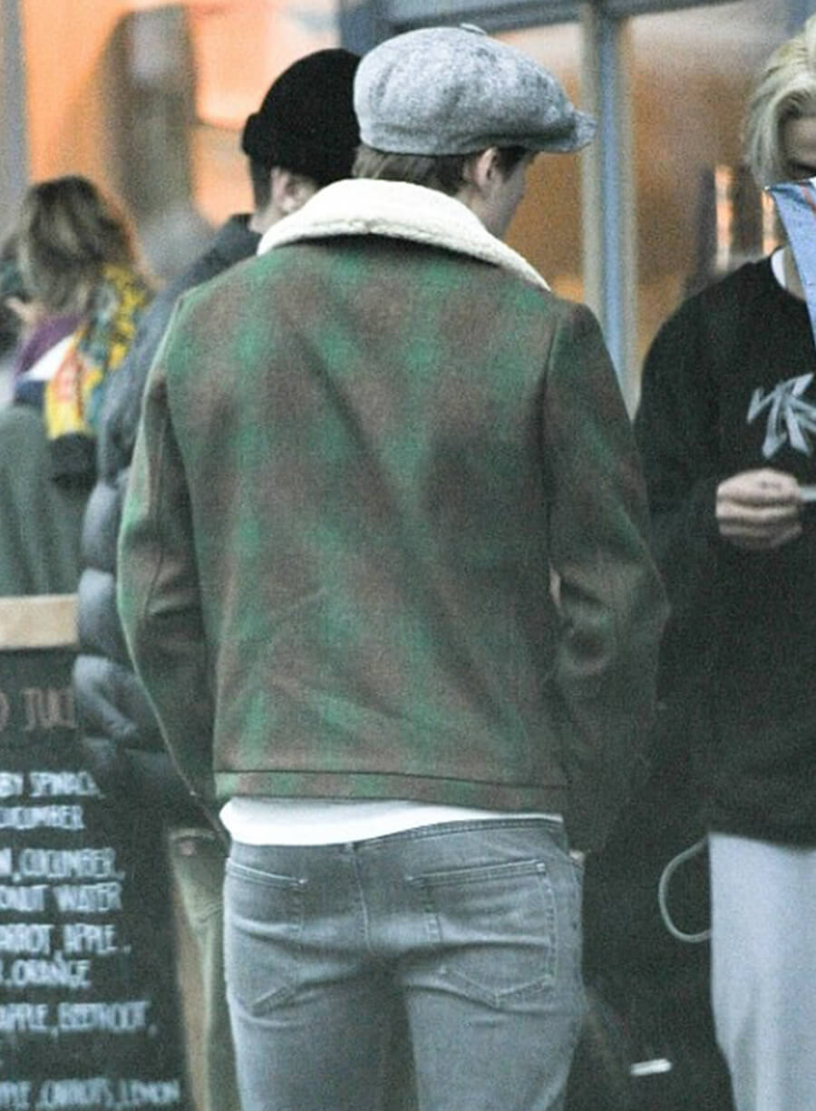 Brooklyn Beckham Grey Wool Jacket
