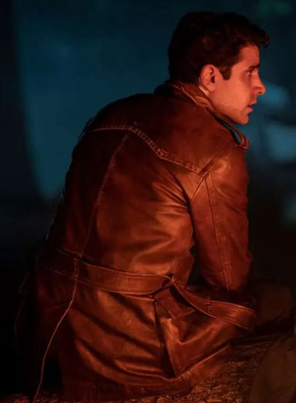 Bruce Interview With The Vampire Brown Leather Coat