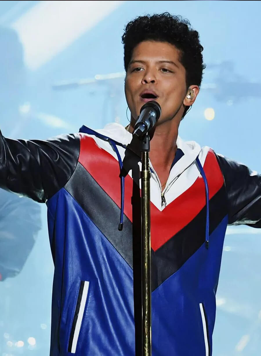 Bruno Mars Leather Jacket