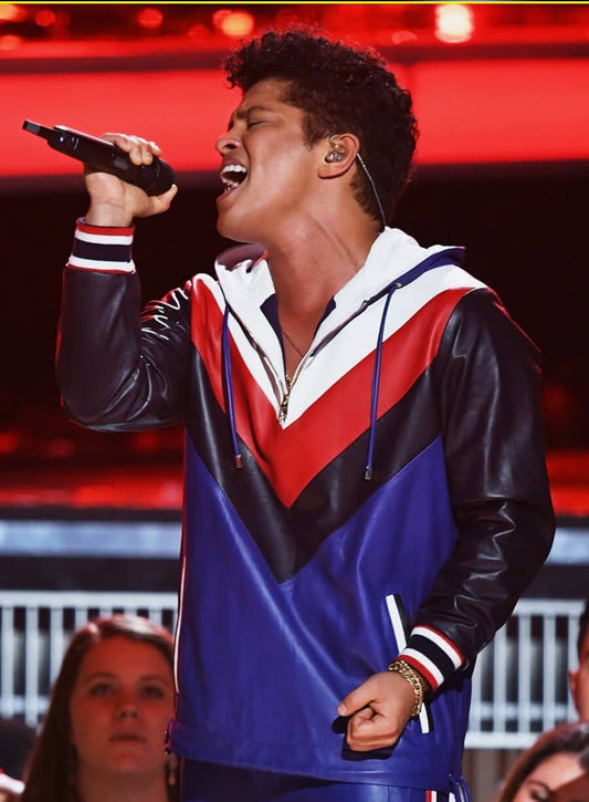 Bruno Mars Leather Jacket