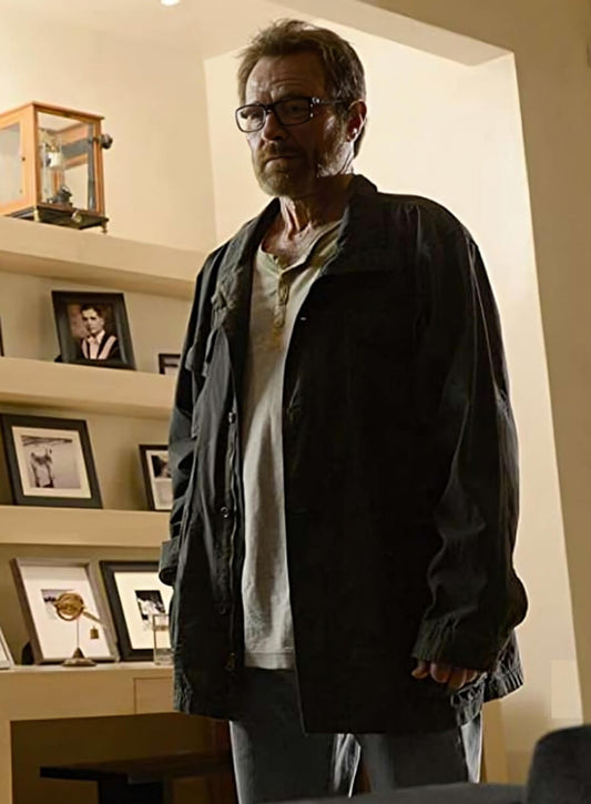 Bryan Cranston Breaking Bad Black Jacket