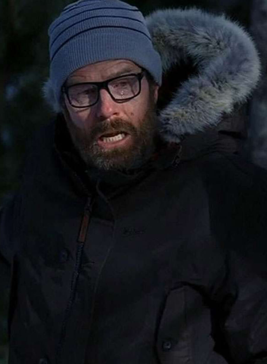 Bryan Cranston Breaking Bad Hooded Fur Jacket