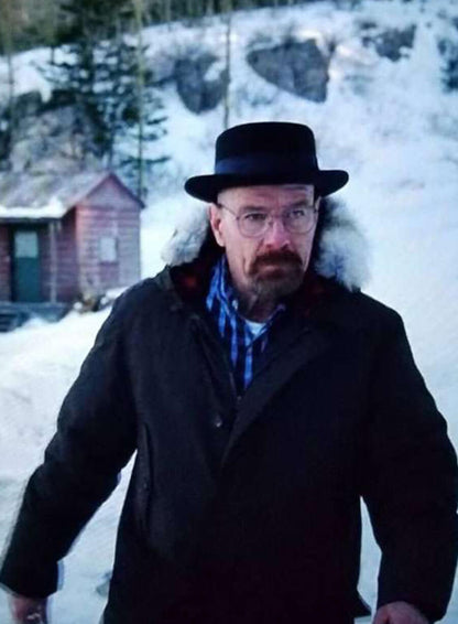Bryan Cranston Breaking Bad Hooded Fur Jacket