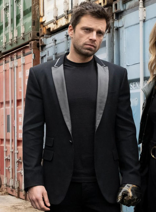 Bucky Barnes The Falcon and the Winter Soldier Black Blazer