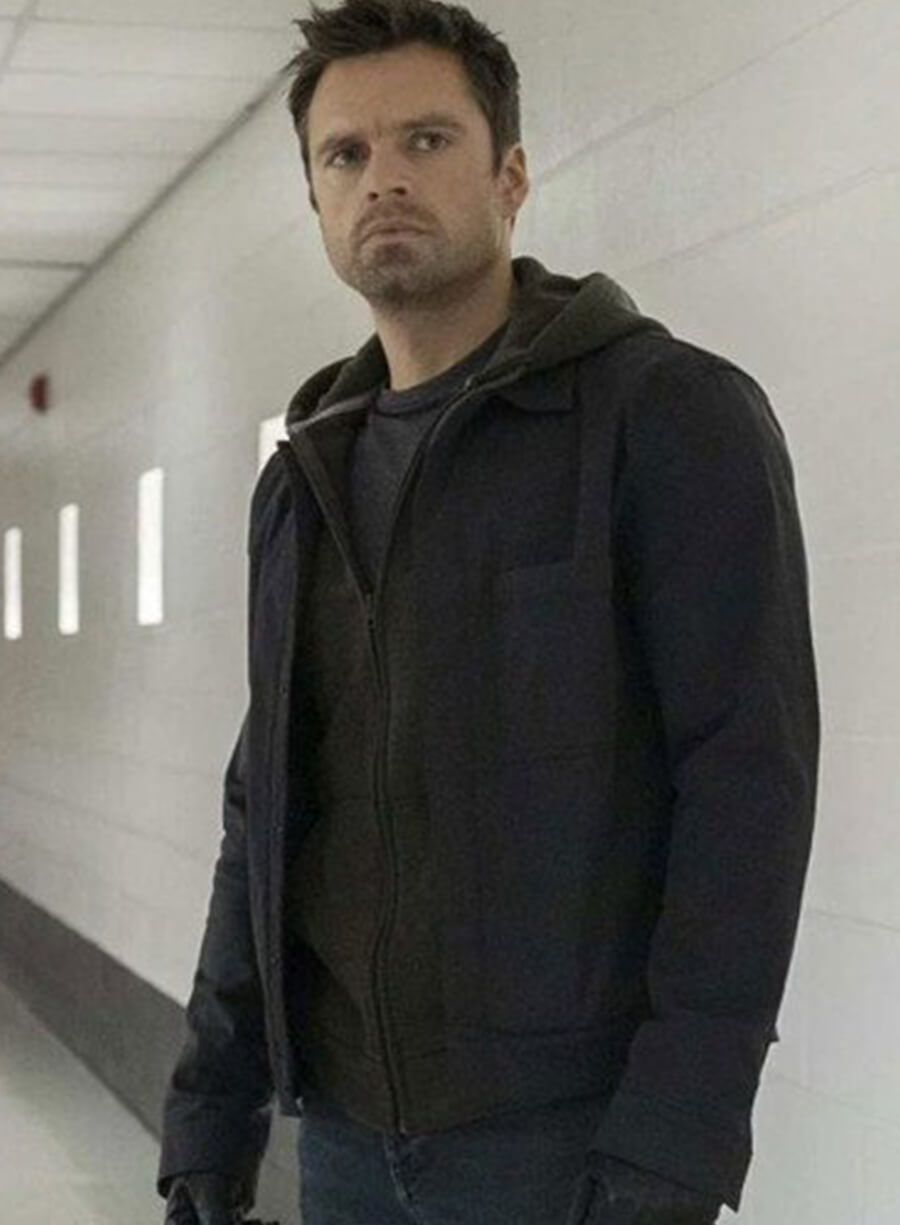 Bucky Barnes The Falcon and the Winter Soldier Black Jacket