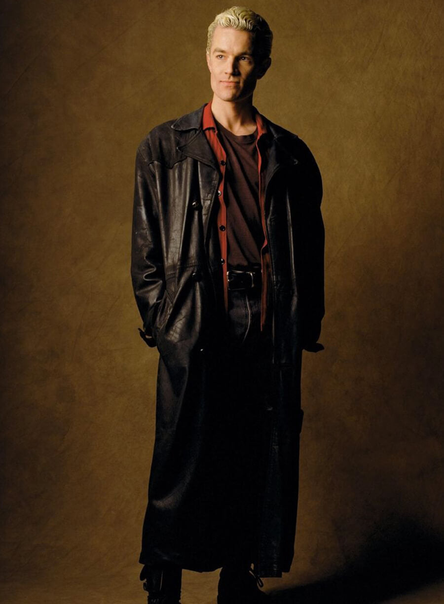 Buffy The Vampire Slayer Spike Black Leather Coat