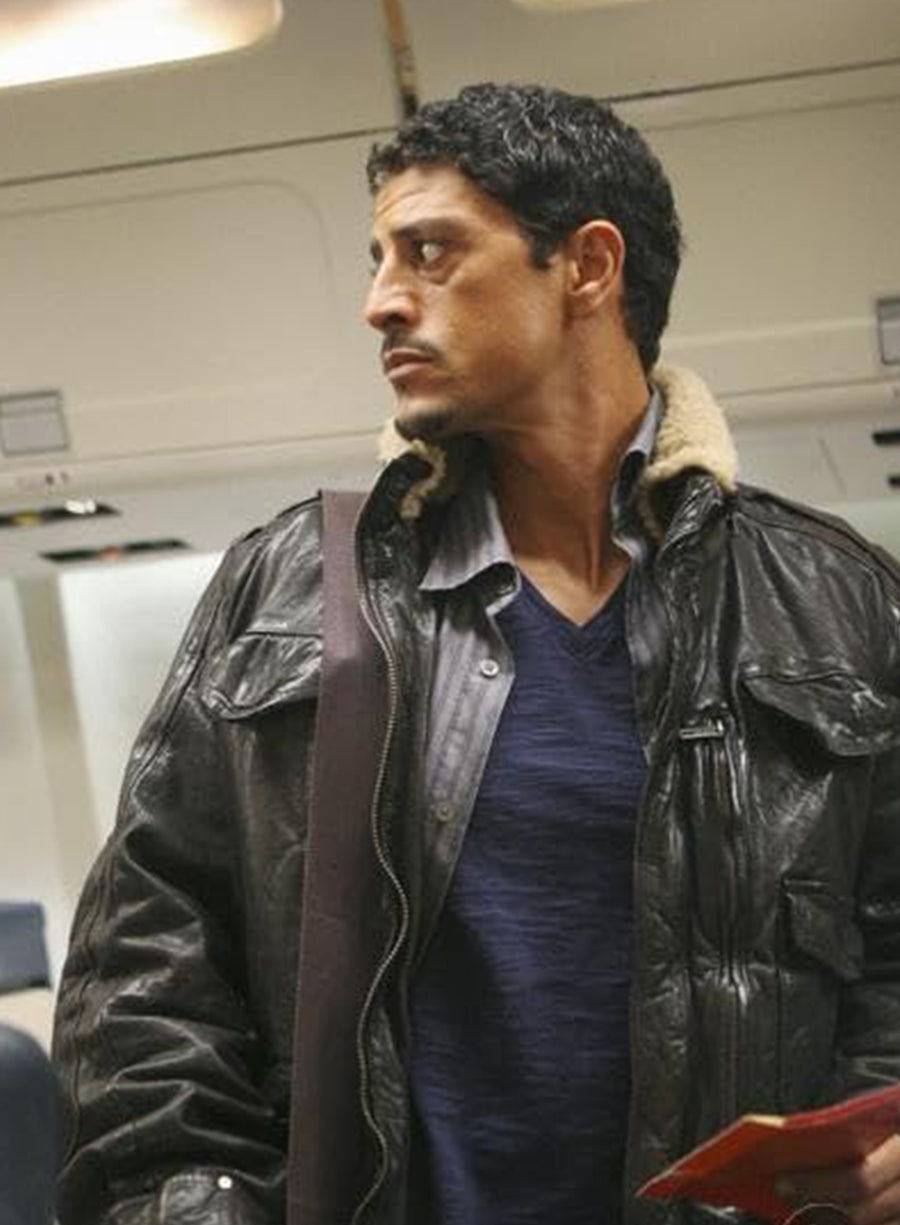 Caesar Lost Tv Series Black Leather Jacket