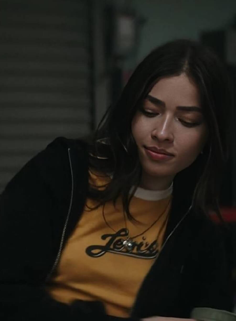 Caitlyn Torres Motorheads Black Cropped Jacket