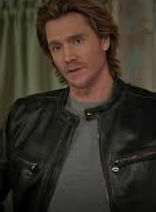 Cal Jones Sullivans Crossing S03 Black Leather Jacket