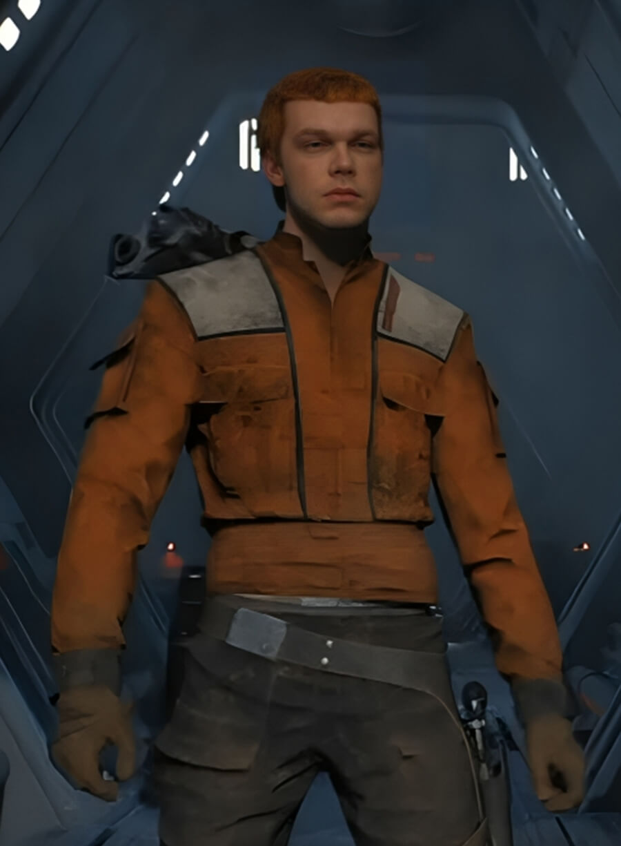 Cal Kestis Leather Jacket