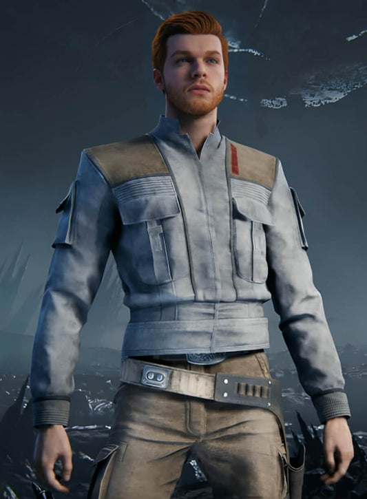 Cal Kestis Jedi Knight Blue Jacket