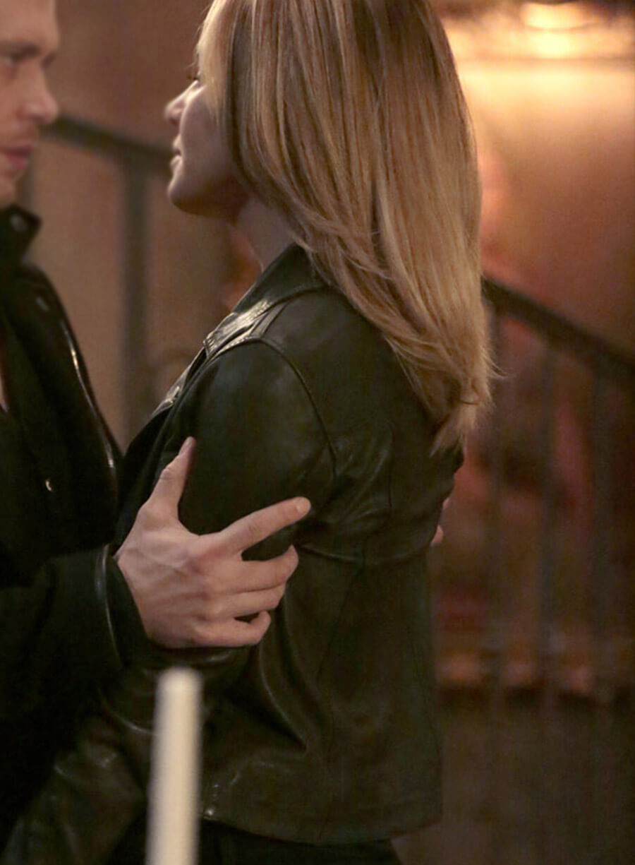Camille O'Connell The Originals Black Biker Jacket