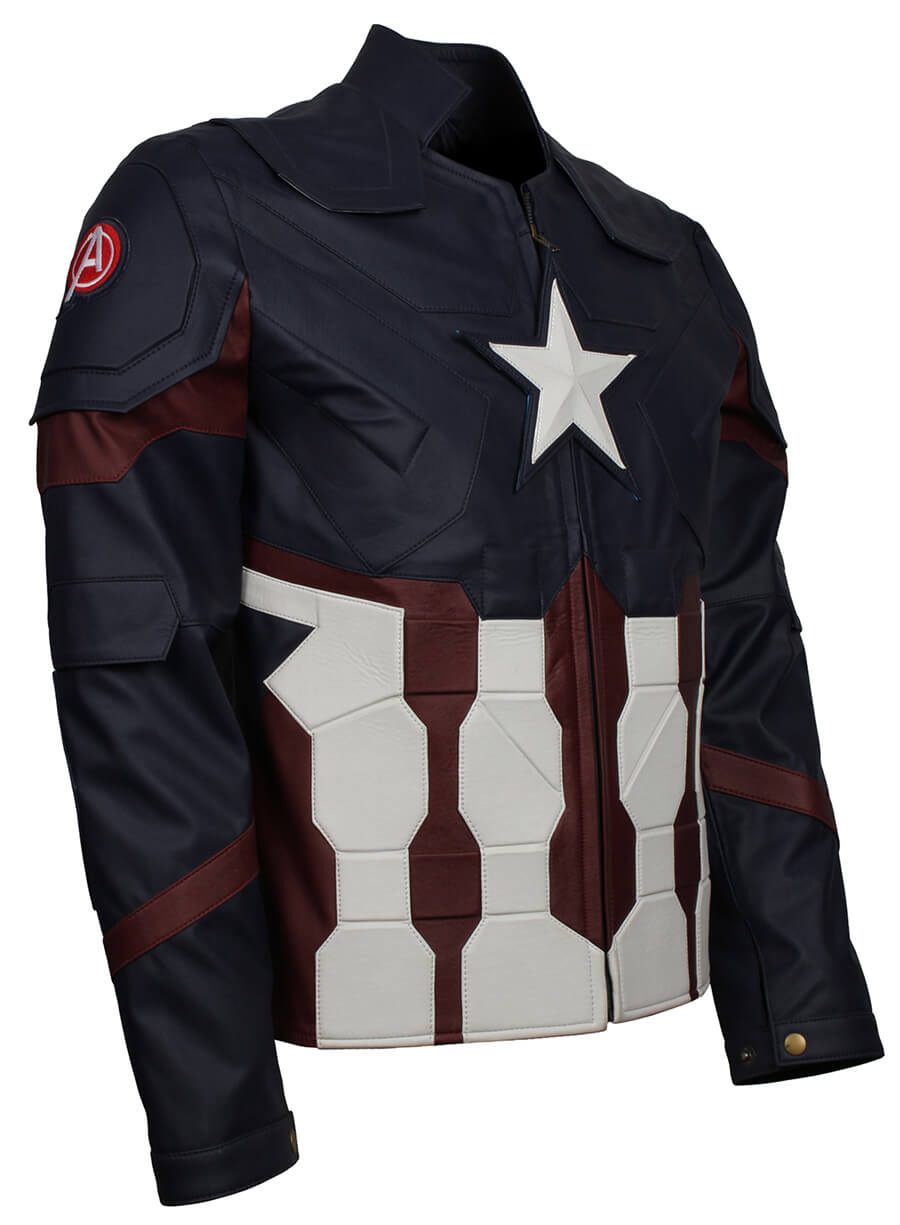 Captain America Endgame Leather Jacket