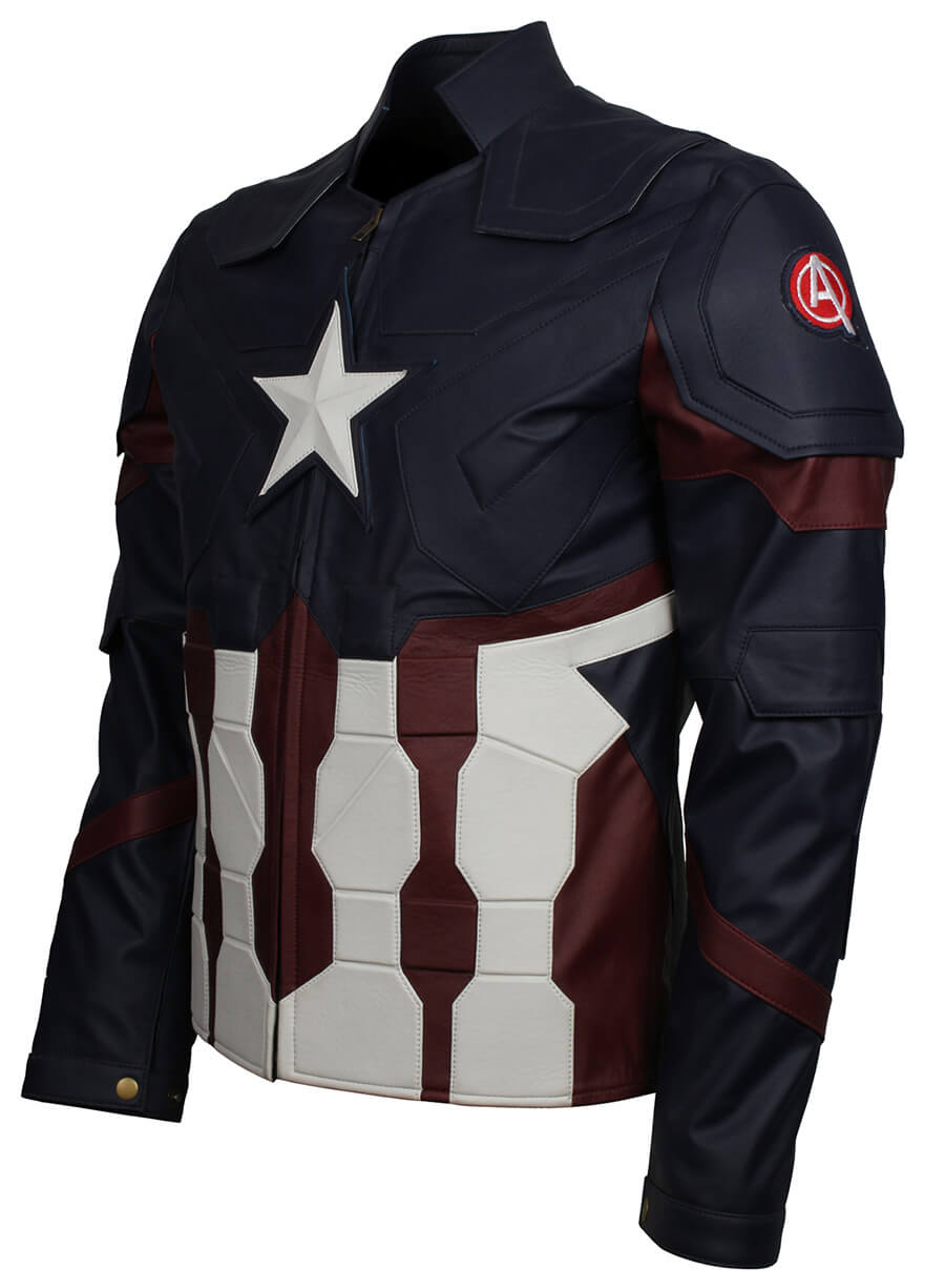 Captain America Endgame Leather Jacket