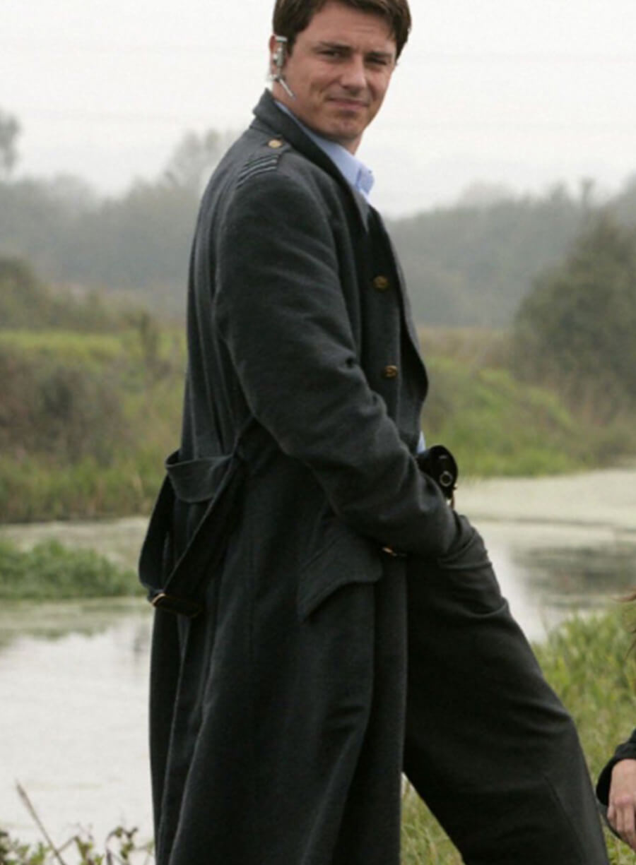 Captain Jack Harkness Torchwood Black Long Coat