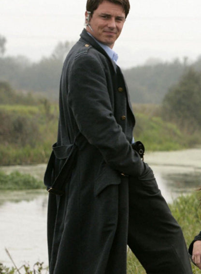 Captain Jack Harkness Torchwood Black Long Coat