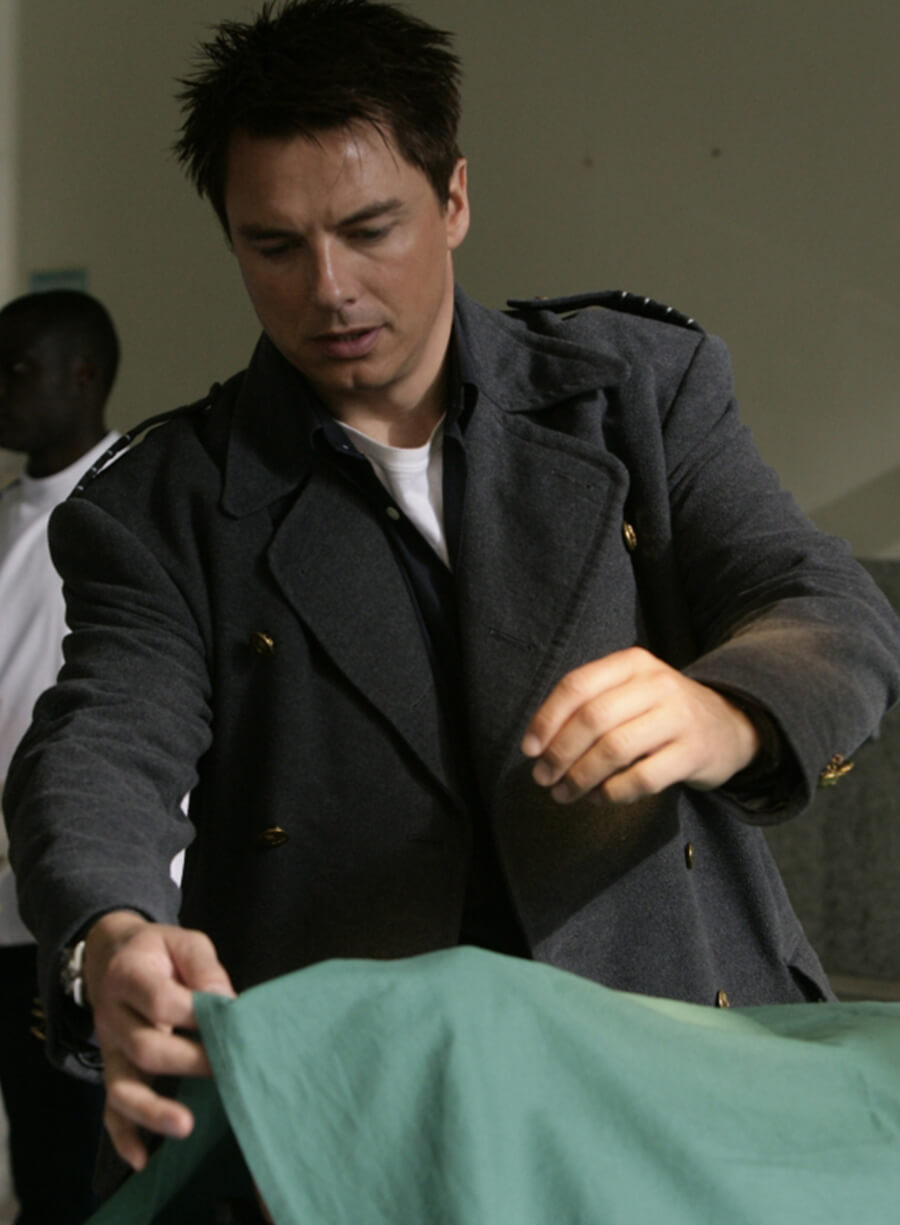 Captain Jack Harkness Torchwood Black Long Coat