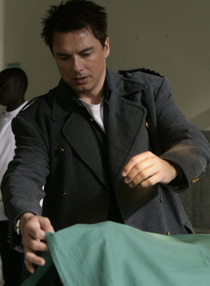Captain Jack Harkness Torchwood Black Long Coat