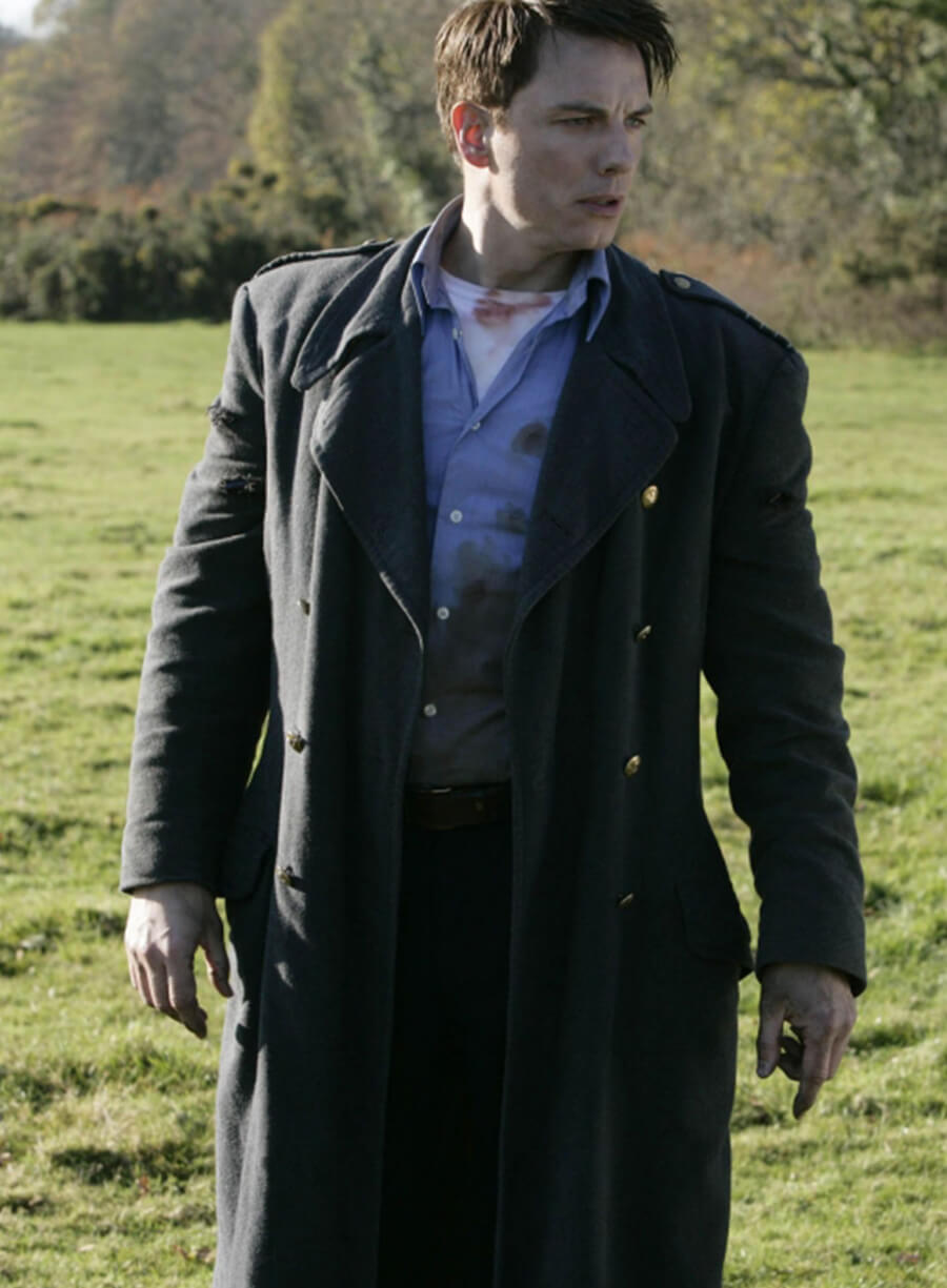 Captain Jack Harkness Torchwood Black Long Coat