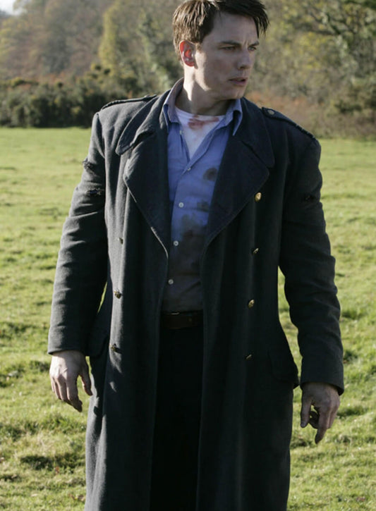 Captain Jack Harkness Torchwood Black Long Coat