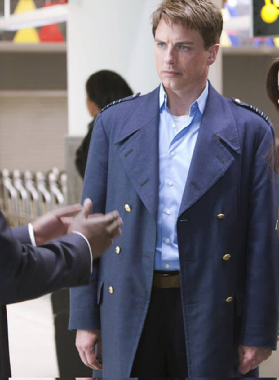 Captain Jack Harkness Torchwood Blue Long Coat