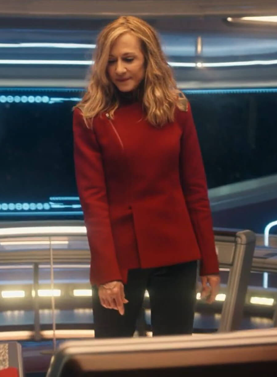Captain Nahla Ake Star Trek Starfleet Academy Red Jacket