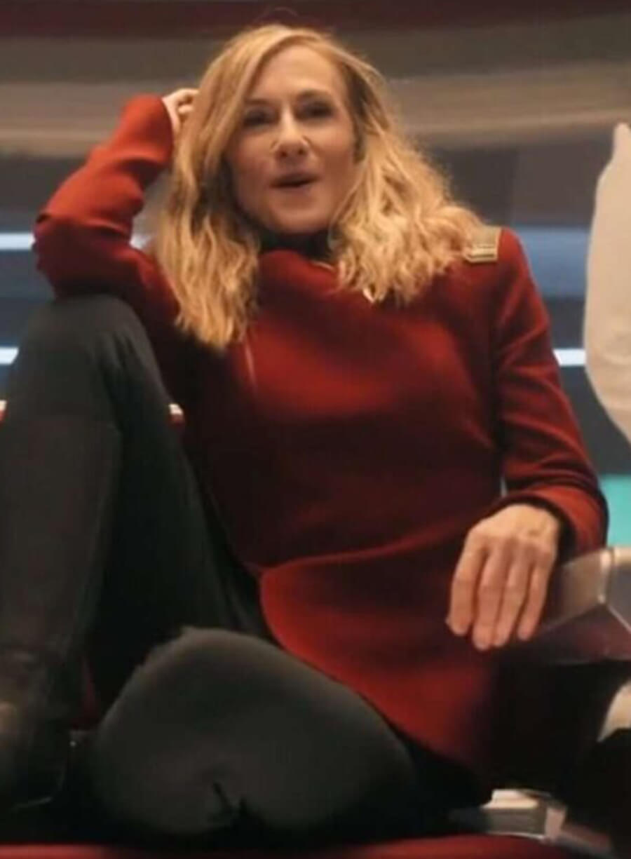 Captain Nahla Ake Star Trek Starfleet Academy Red Jacket