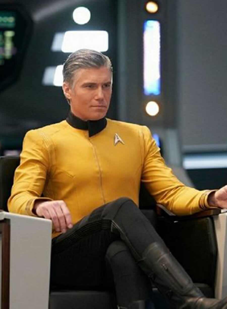 Captain Pike Star Trek Discovery Yellow Jacket