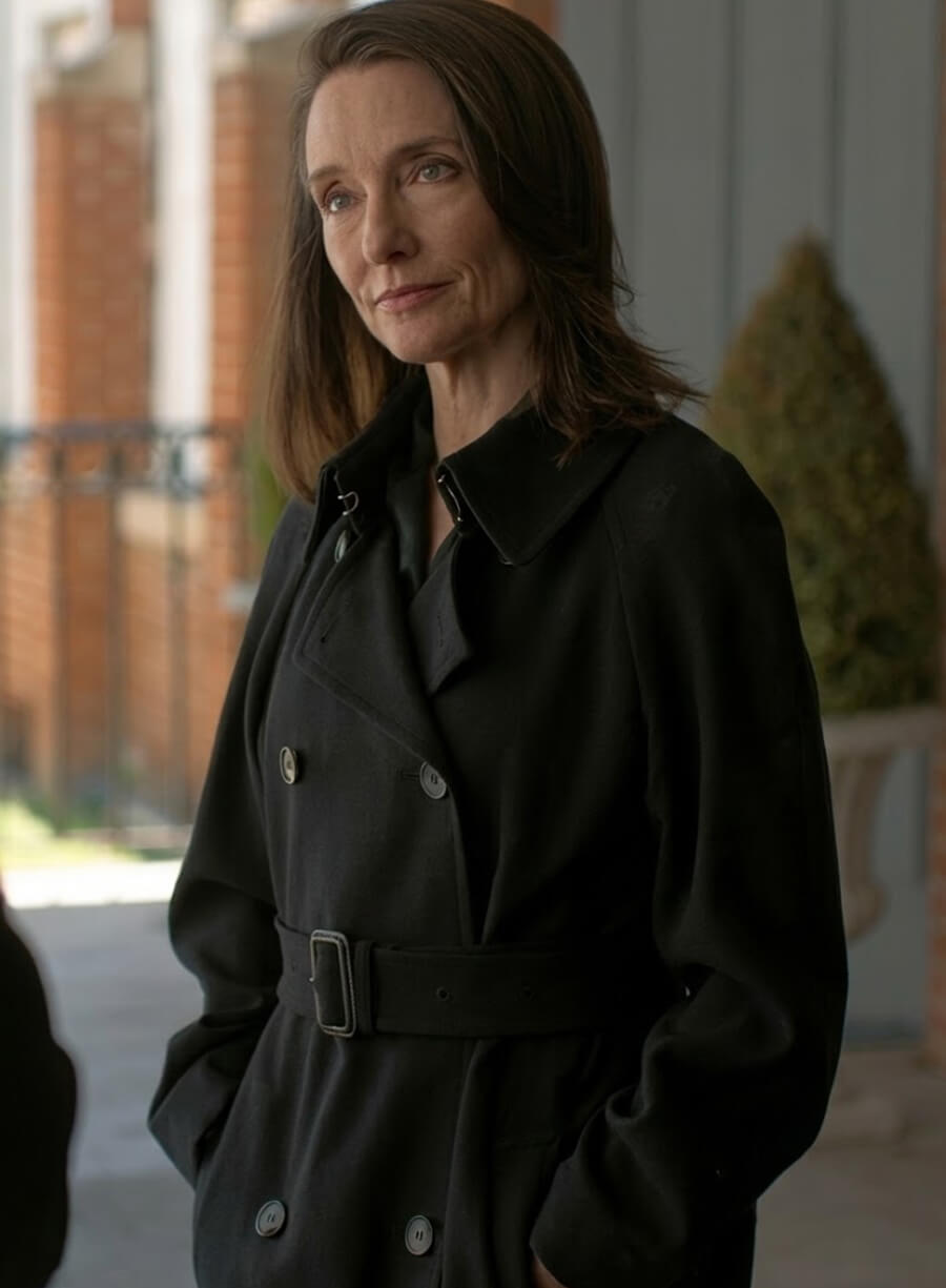 Carol Ferris Lanterns S01 Black Wool Coat