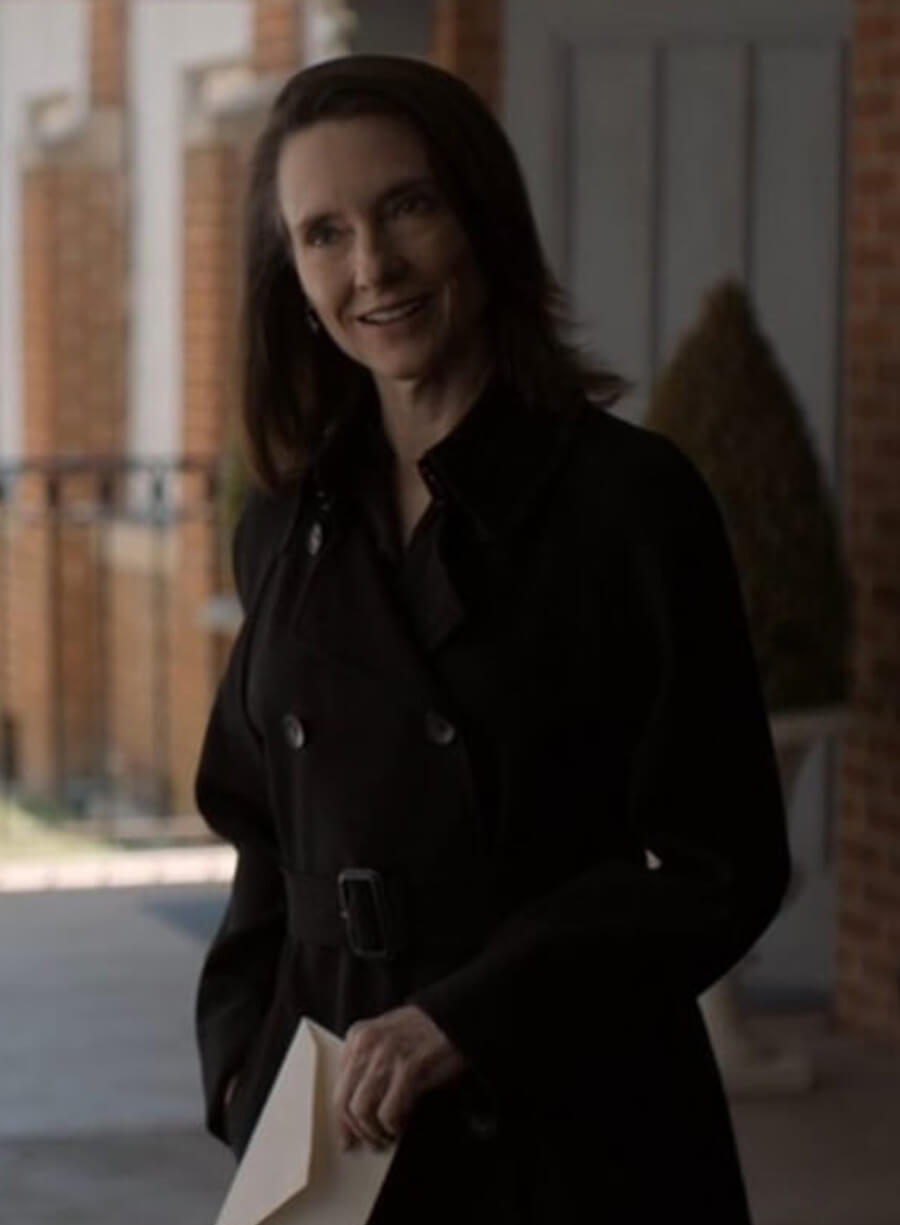 Carol Ferris Lanterns S01 Black Wool Coat