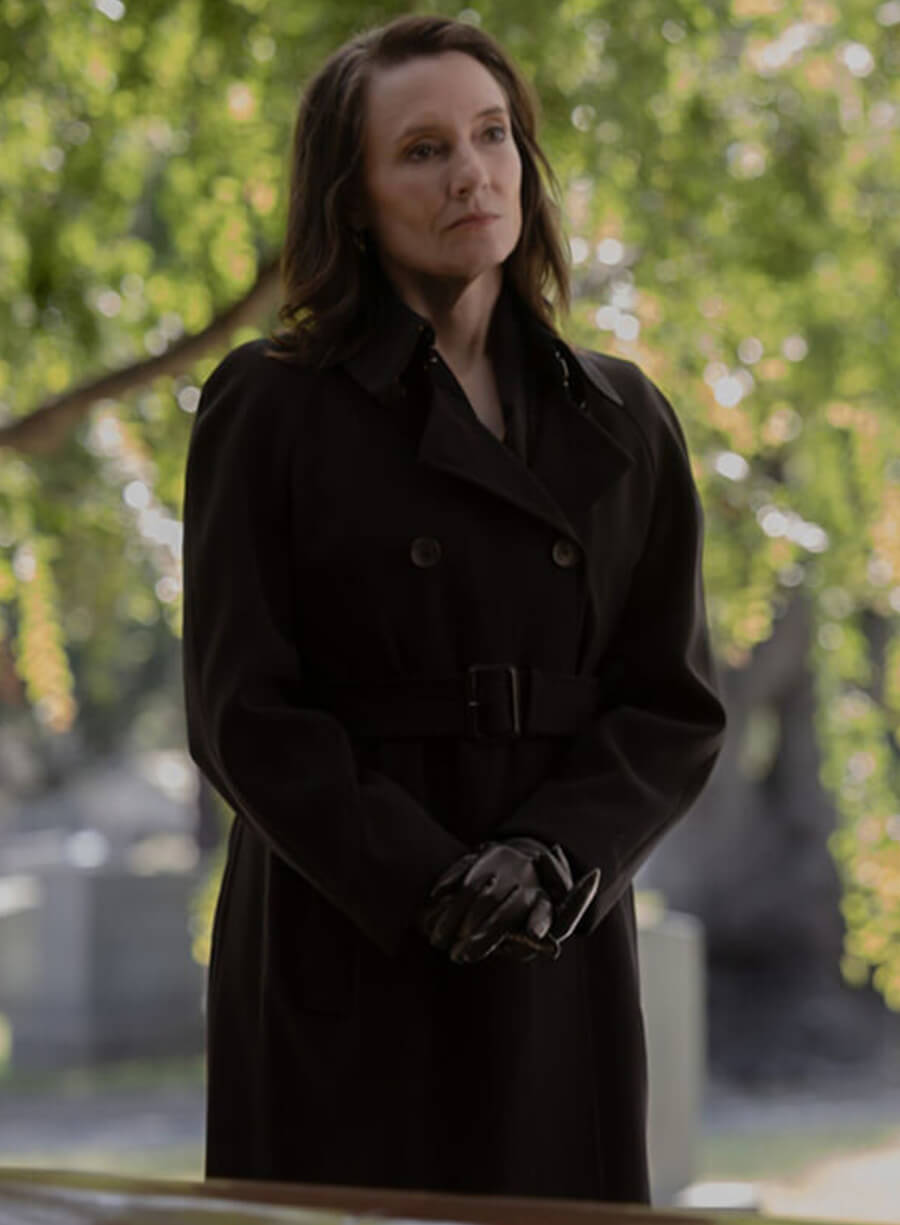 Carol Ferris Lanterns S01 Black Wool Coat
