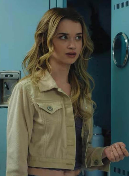 Carrie S01 Chris Hargensen Cropped Beige Jacket