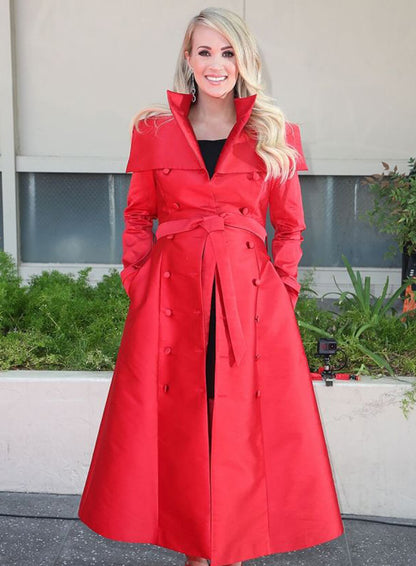 Carrie Underwood Walk of Fame Red Coat
