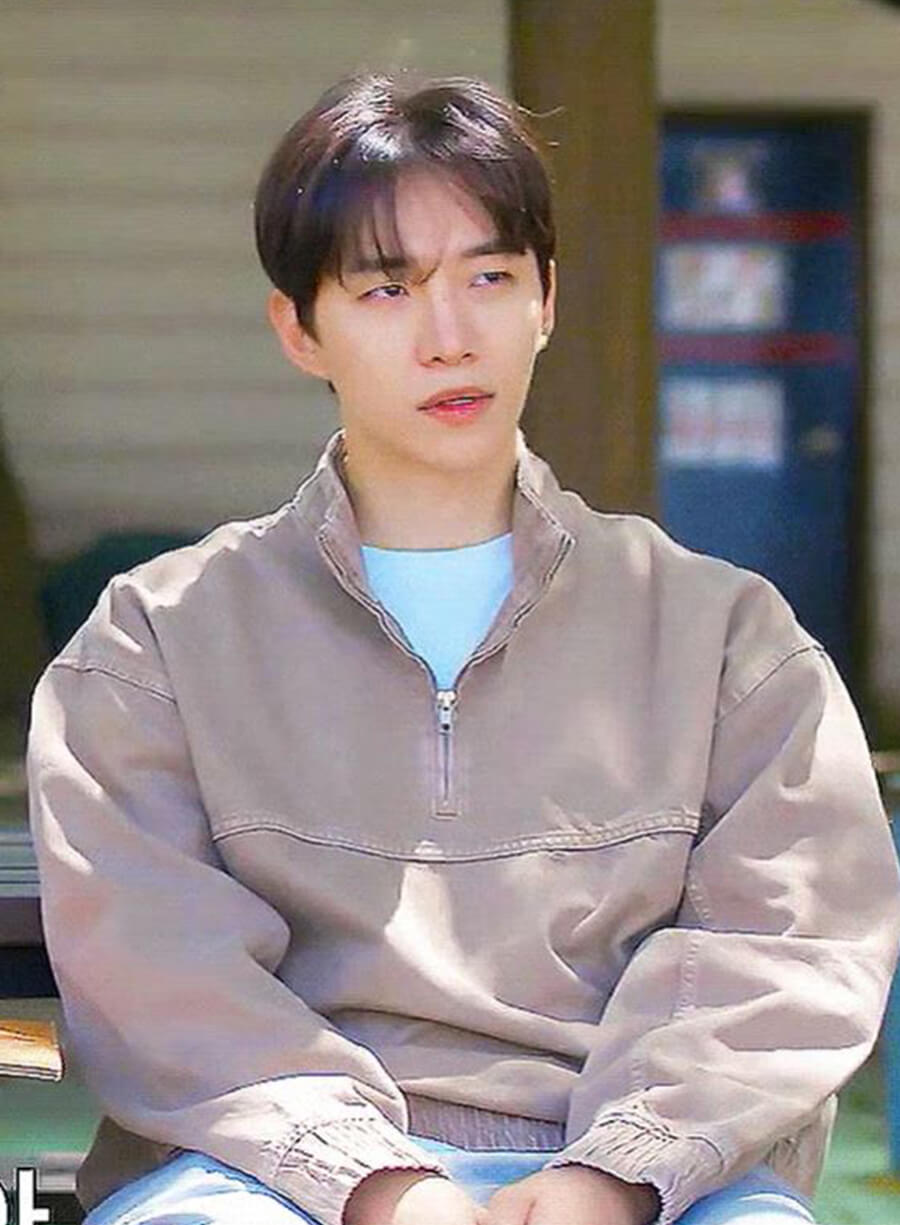 Cashero 2025 Lee Jun-ho Brown Cotton Jacket