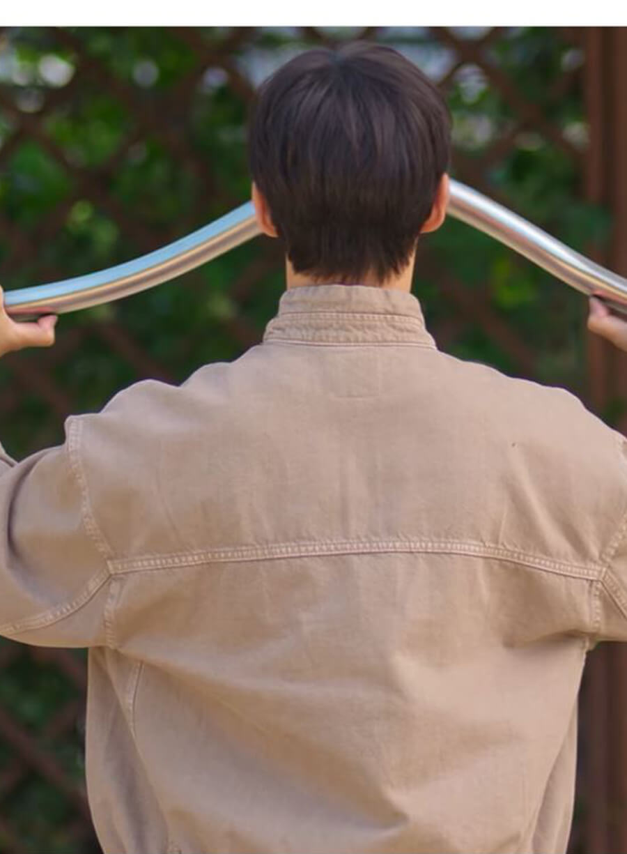 Cashero 2025 Lee Jun-ho Brown Cotton Jacket