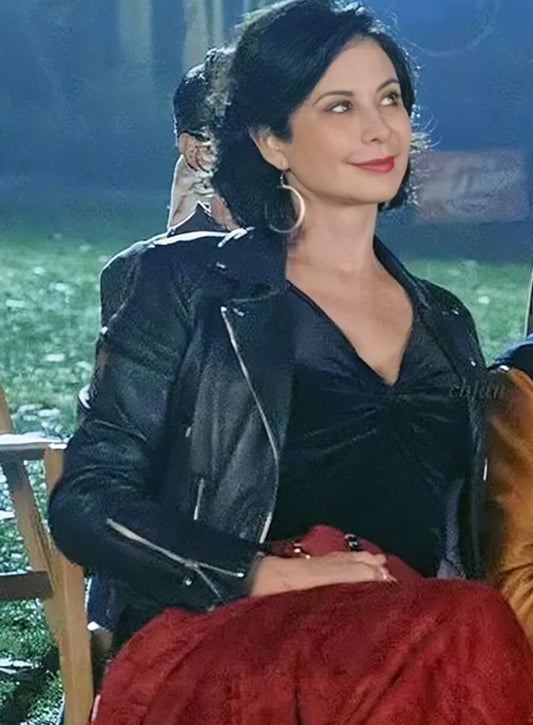 Cassie Nightingale Good Witch Black Leather Jacket