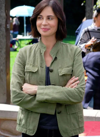 Cassie Nightingale Good Witch S06 Green Jacket