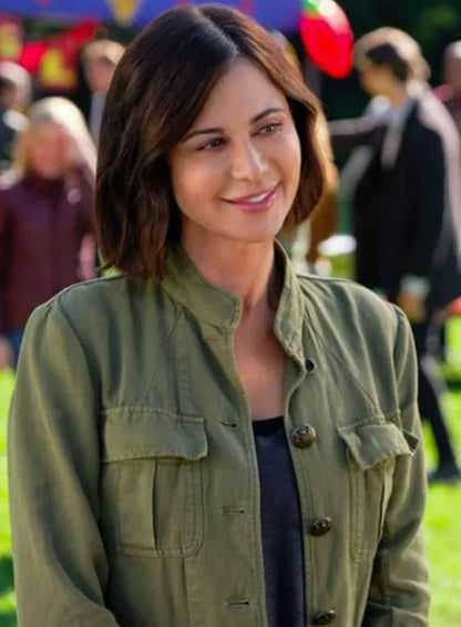 Cassie Nightingale Good Witch S06 Green Jacket