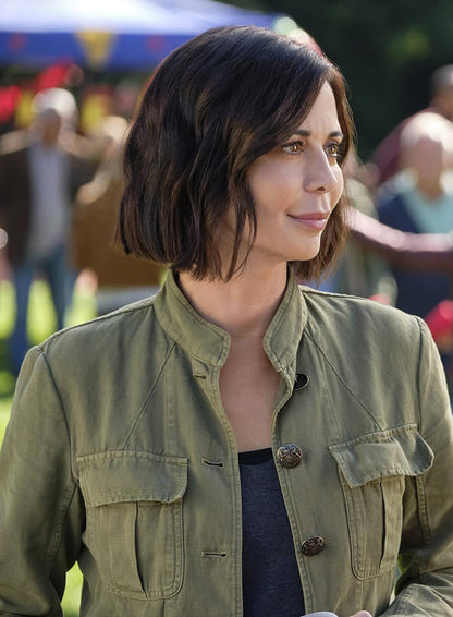 Cassie Nightingale Good Witch S06 Green Jacket