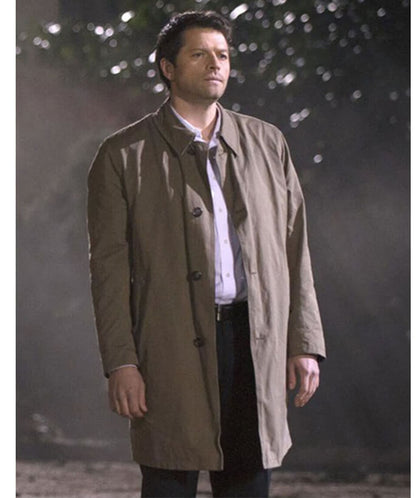  Castiel Cotton Supernatural Coat