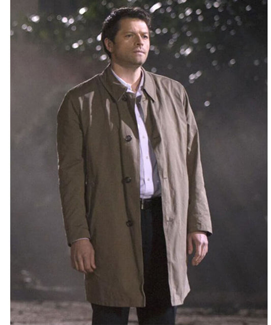  Castiel Cotton Supernatural Coat