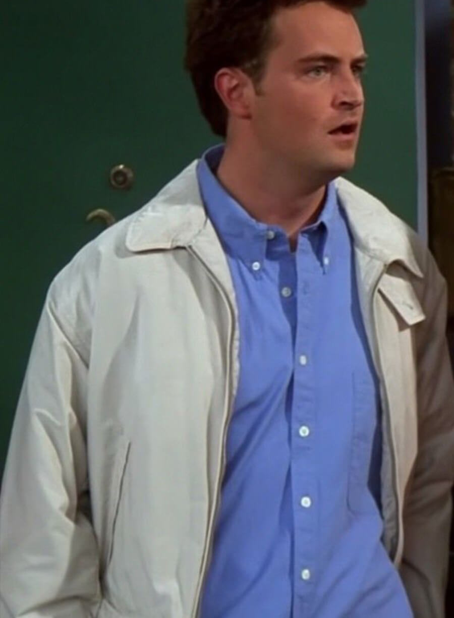Chandler Bing Friends White Jacket