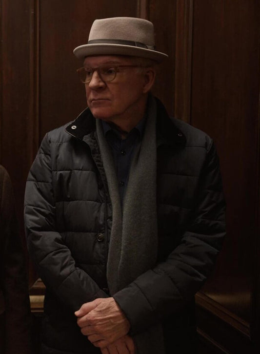 Charles-Haden Savage Only Murders in the Building Black Puffer Jacket