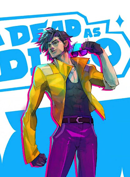 Charlie Disco Dead as Disco Leather Jacket