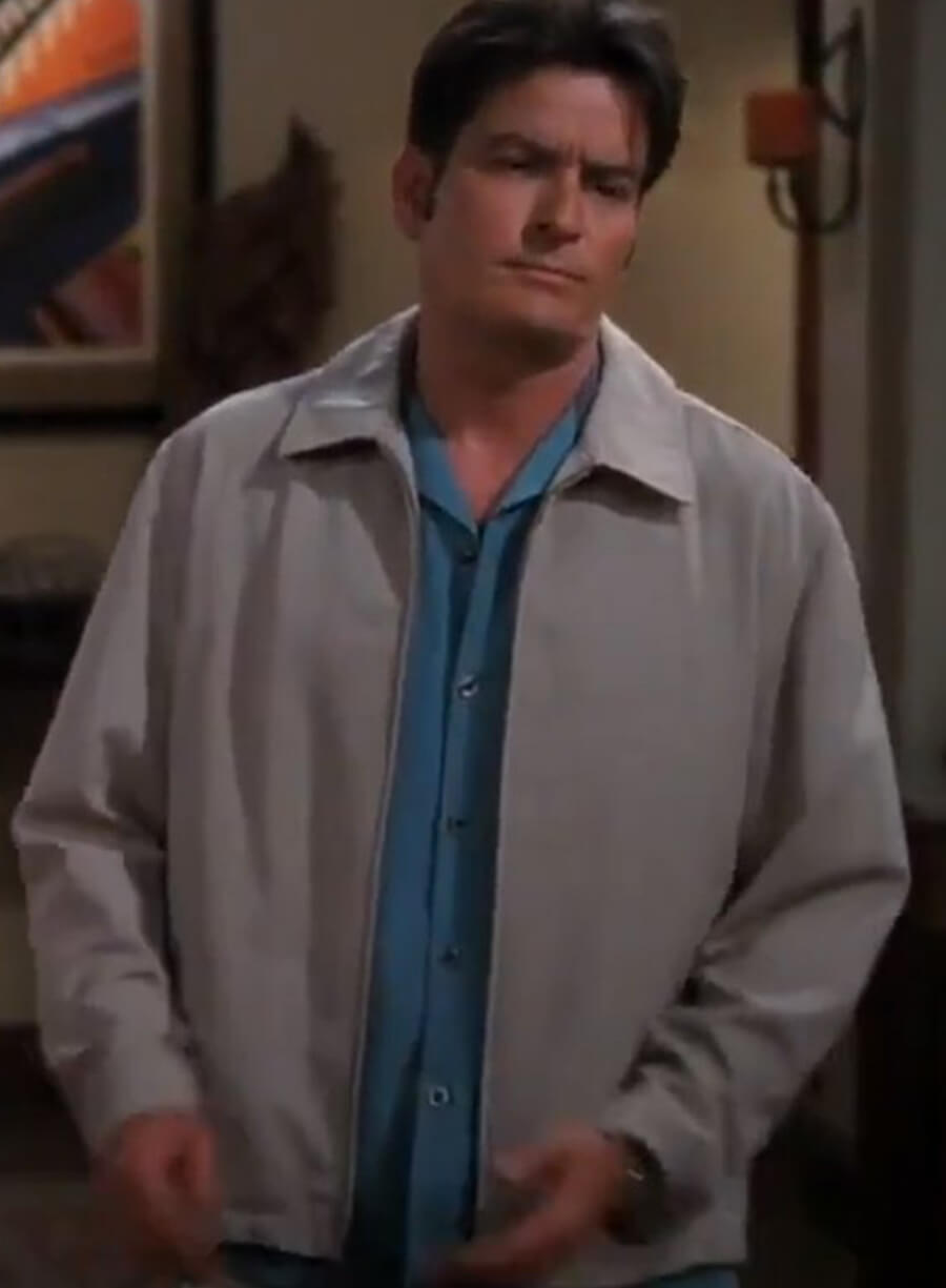 Charlie Harper Two and a Half Men S07 Jacket