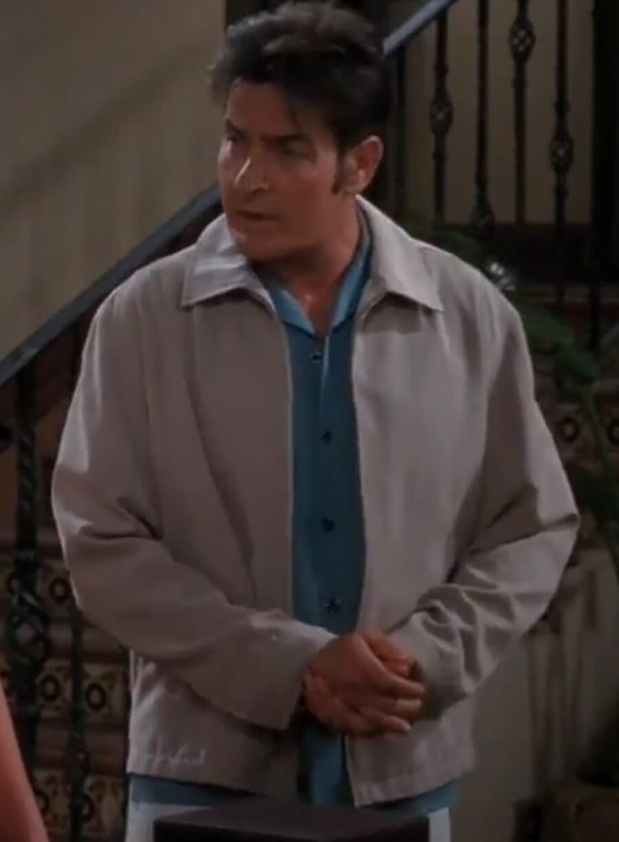 Charlie Harper Two and a Half Men S07 Jacket
