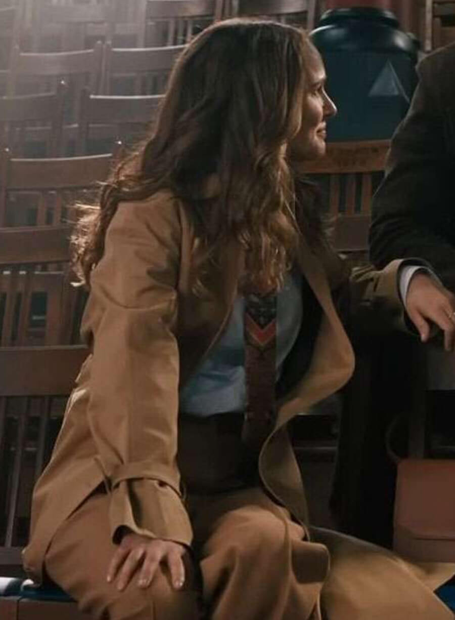 Charlotte Purdue Fountain of Youth Brown Coat