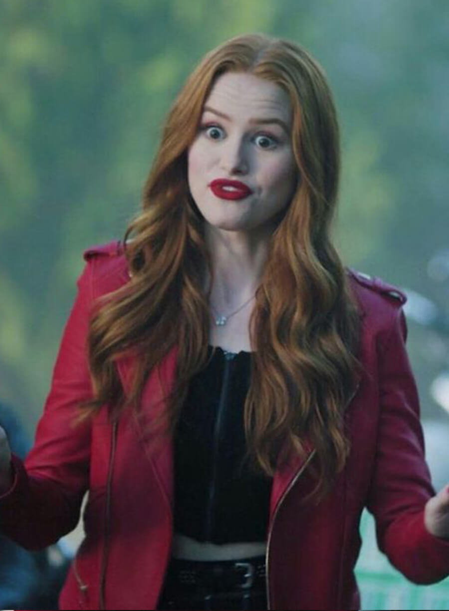 Cheryl Blossom Riverdale S06 Red Leather Jacket